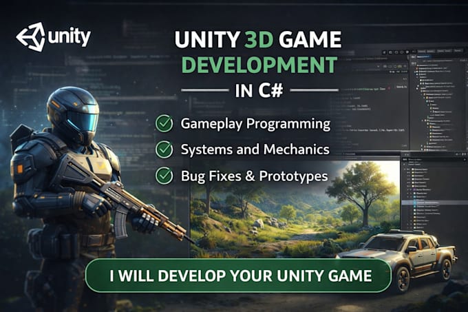 develop your unity 3d game using csharp