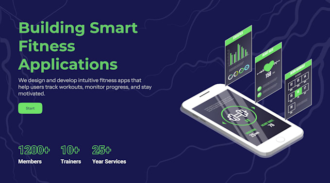create a workout tracking app for gyms and personal trainers