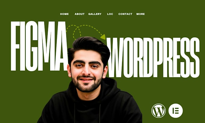 convert figma to wordpress elementor website design