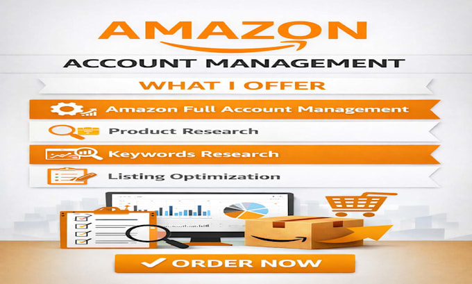 professionally manage and optimize your amazon seller account
