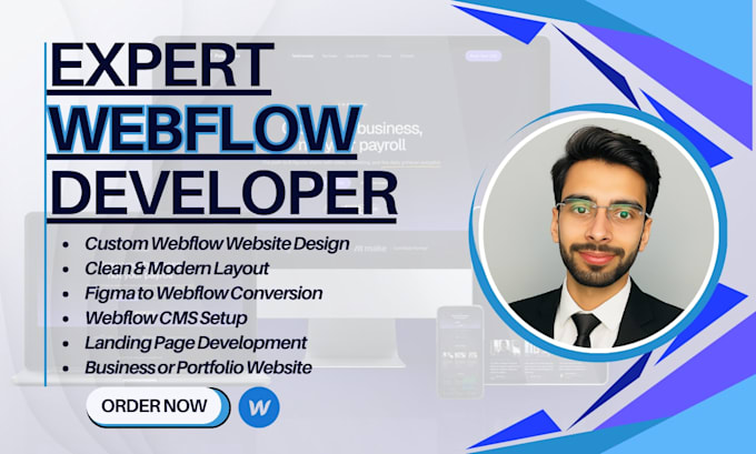build a clean, modern webflow website with expert precision