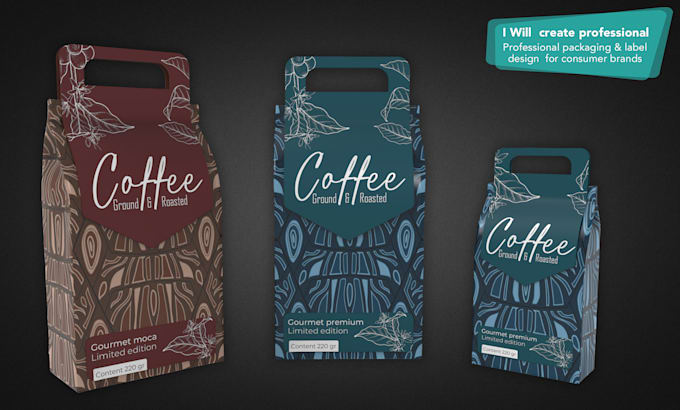 create professional packaging design for consumer brands