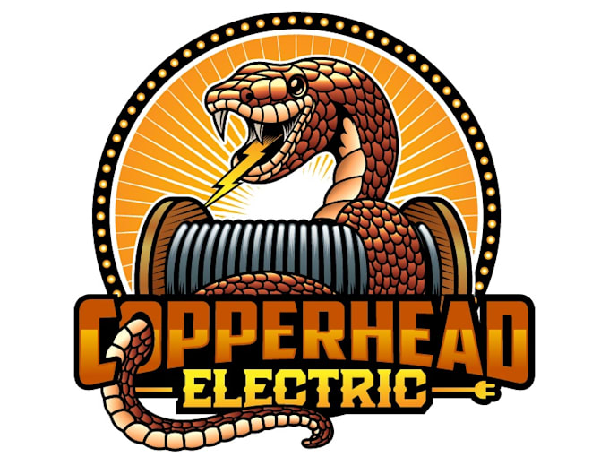 design modern electric logo