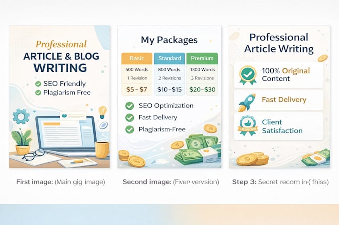 make easy and acceptable articles