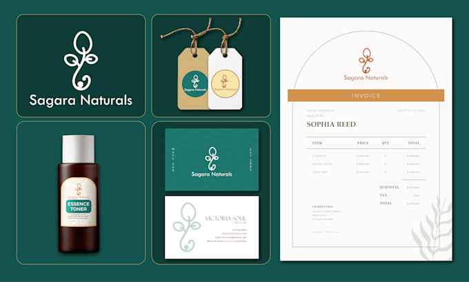 create luxury minimalist business card with gold foil