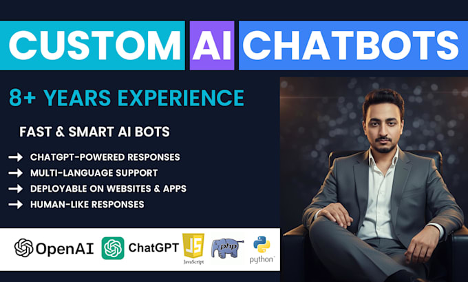 build ai chatbot, ai tools and smart ai web applications