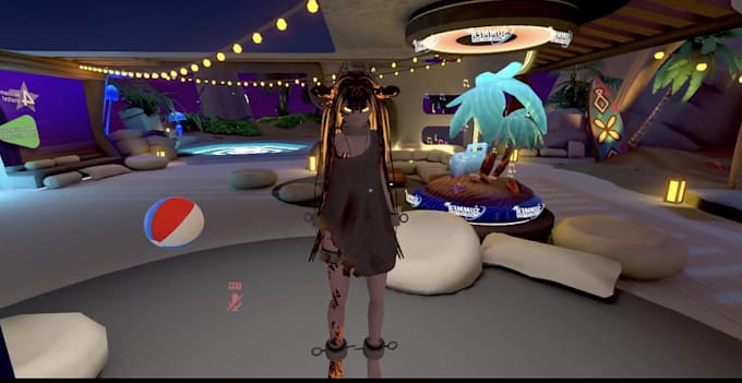 create a custom vrchat avatar for pc and quest with clothing toggles