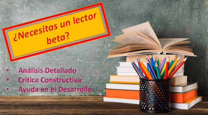 beta read your novel in spanish and help you improve it