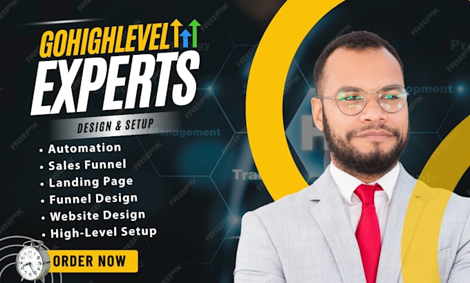 setup gohighlevel CRM, automations, funnels and workflows
