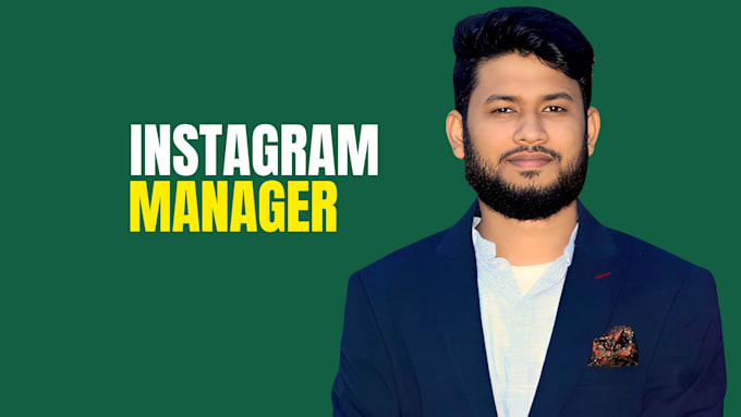 be your professional instagram manager and content creator