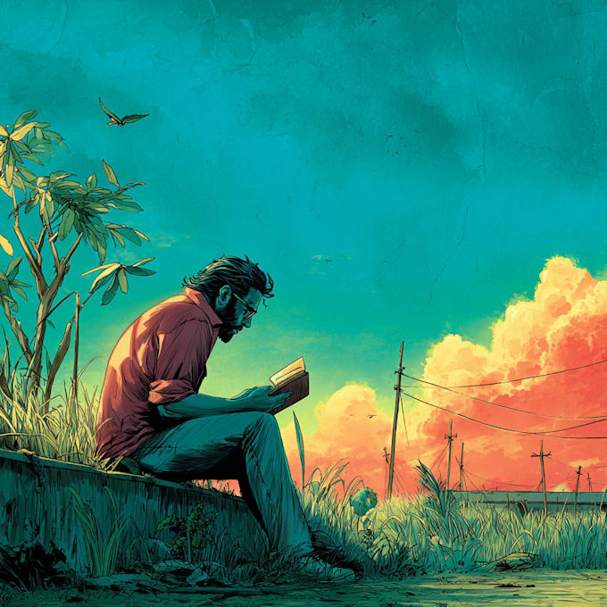 graphic novel as comic illustrator, comic book