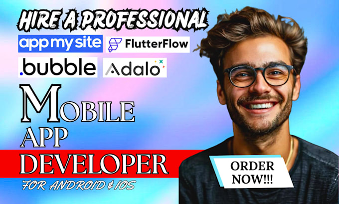 Build a no code mobile or web app using bubble, glide, adalo or ...