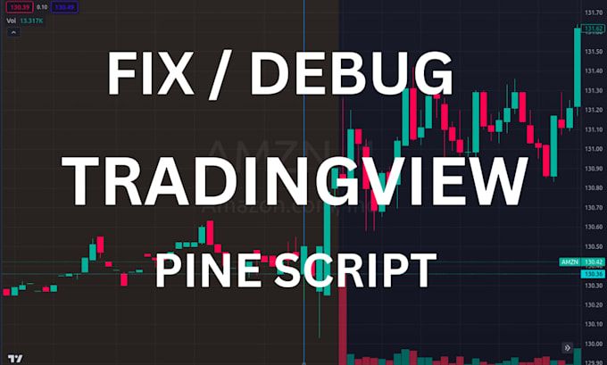 fix and debug your tradingview pine script indicator and strategy code