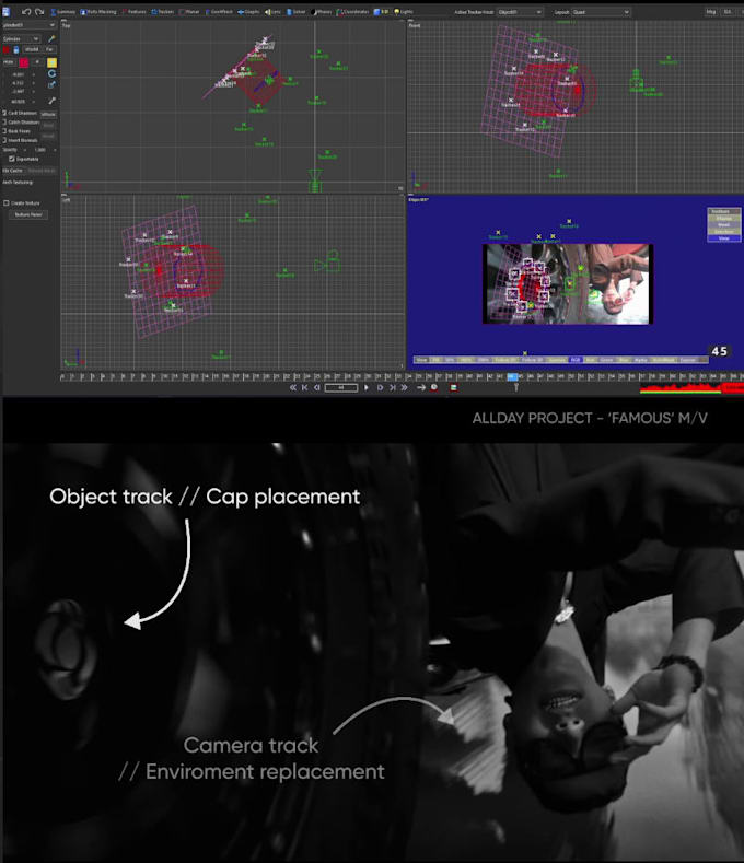 do accurate camera tracking and matchmove for vfx and cgi