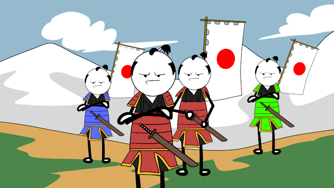 do stickman illustration and animation
