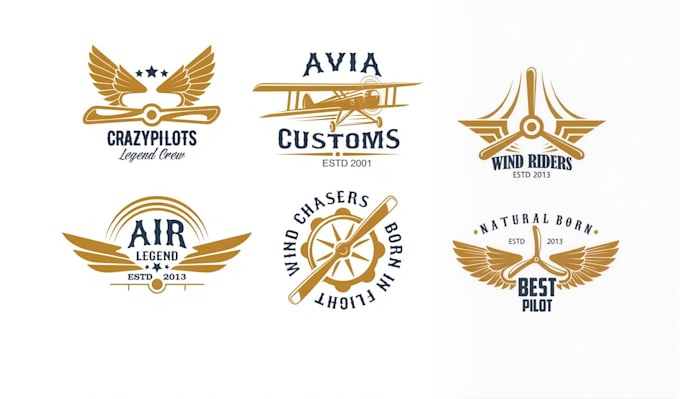 design professional airline logo for your company