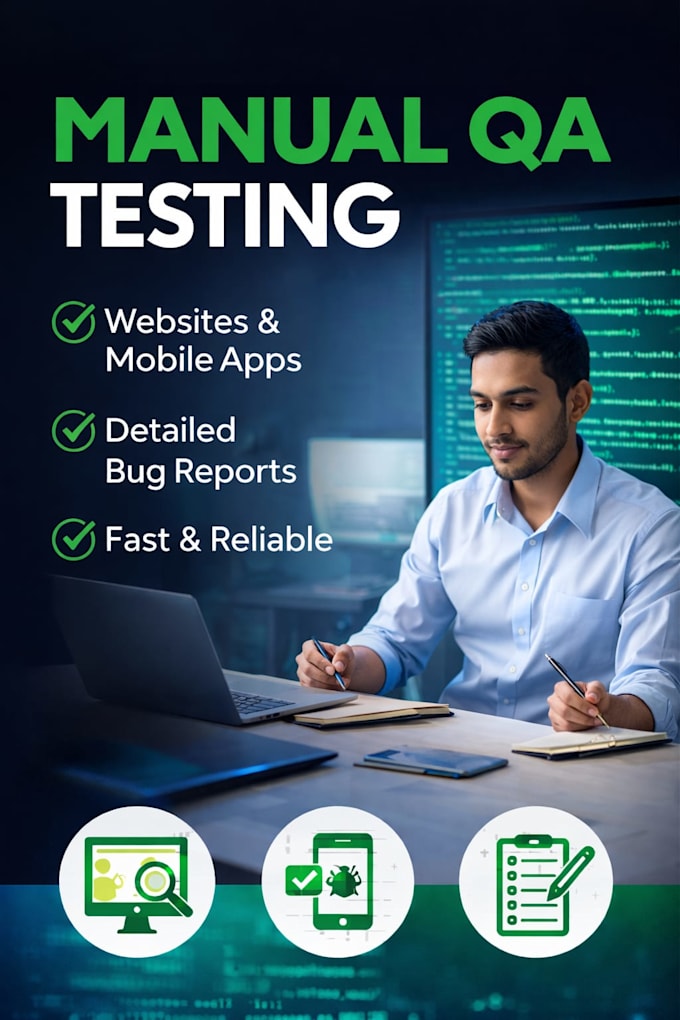 Manual qa testing for saas and apps by Ankitd18 | Fiverr