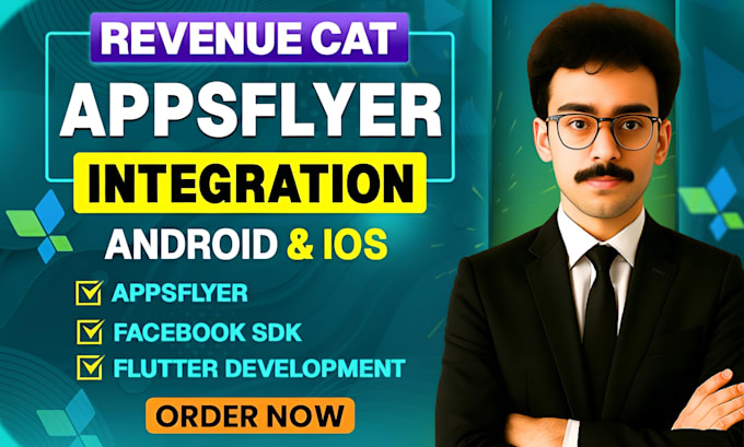integrate appsflyer, revenuecat, and facebook sdk in your flutter app