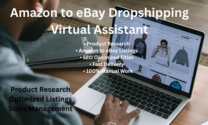 manage amazon to ebay dropshipping store