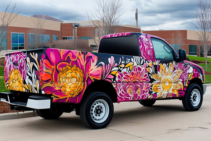 Professional car wrap design by Armandbowens | Fiverr