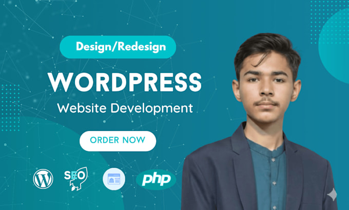 develop a professional wordpress or elementor website