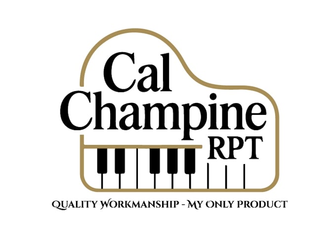 design awesome piano logo