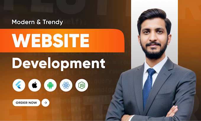 Do mobile app and custom website development html css javascript react ...