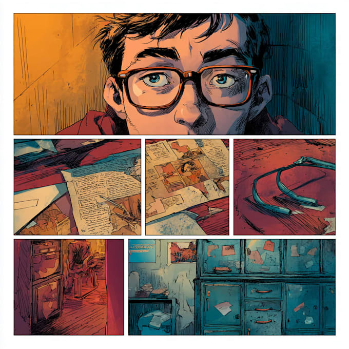 do your comic book cover or book