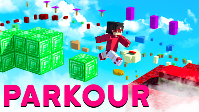 Build a highquality custom minecraft parkour map by Kratos_anurag11 ...