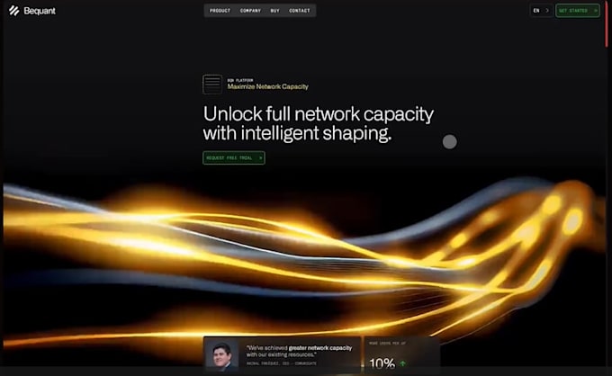 create a premium 3d wordpress webflow website with interactive animation