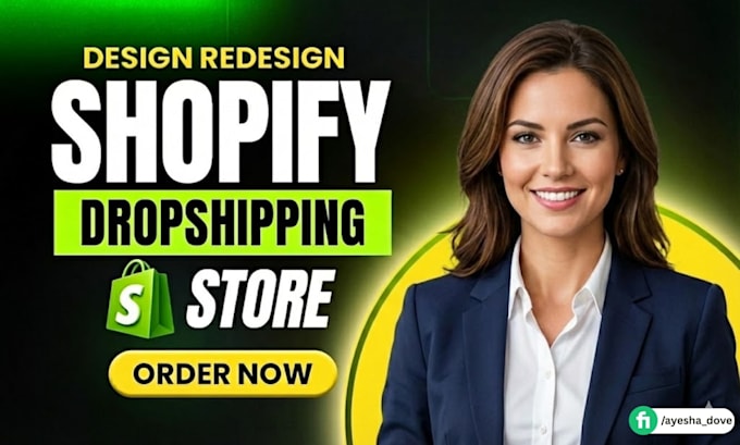 Build shopify website, shopify dropshipping, shopify store design and ...