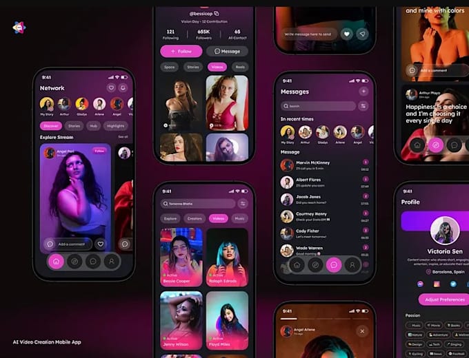 develop live streaming app streaming website video streaming app music app