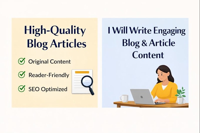 write professional SEO blog and article writing for web content