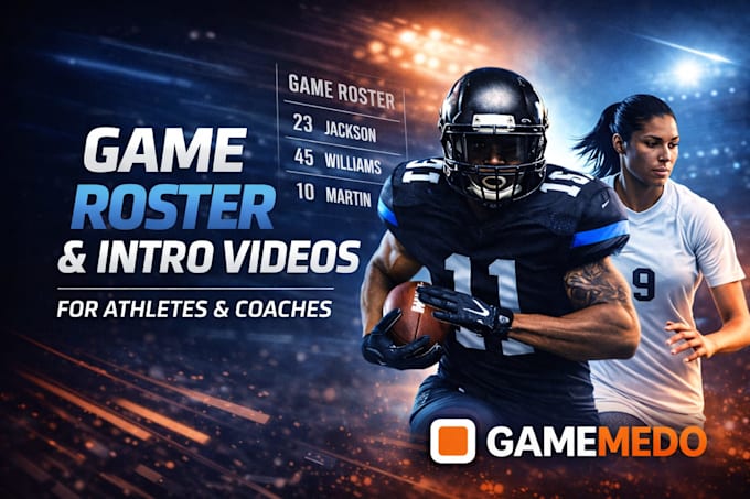 Create cinematic sports intro and player roster videos by Vfxdesigna ...