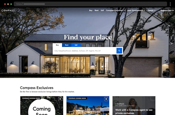 develop professional real estate website with idx mls integration