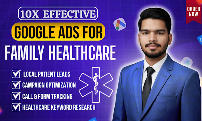 setup and optimize the google ads for healthcare