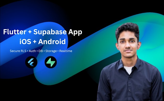 build a flutter IOS and android app with supabase backend