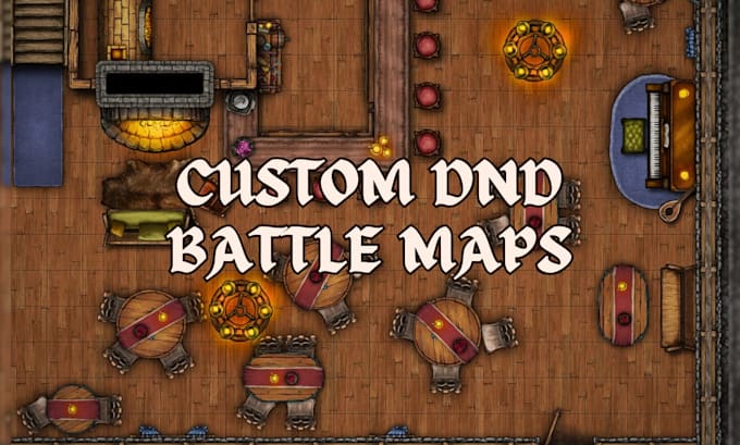 create custom dnd battle maps for campaigns and one shots