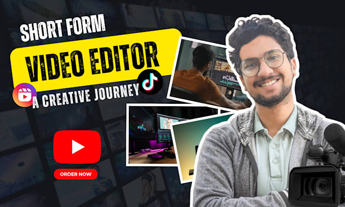 Edit short form videos for tiktok, instagram reels, and youtube shorts ...