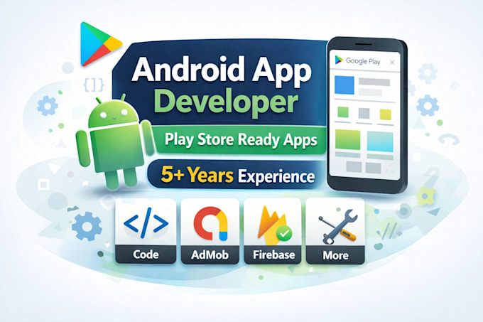 build, fix, or update android apps with play store support