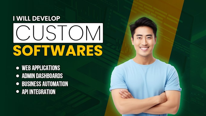 build custom business software and web applications