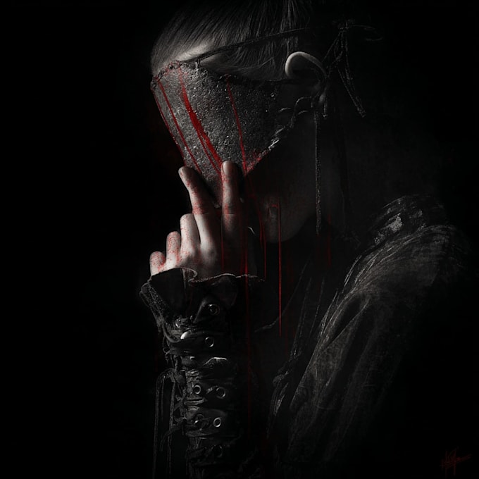 do a metal, horror, dark art