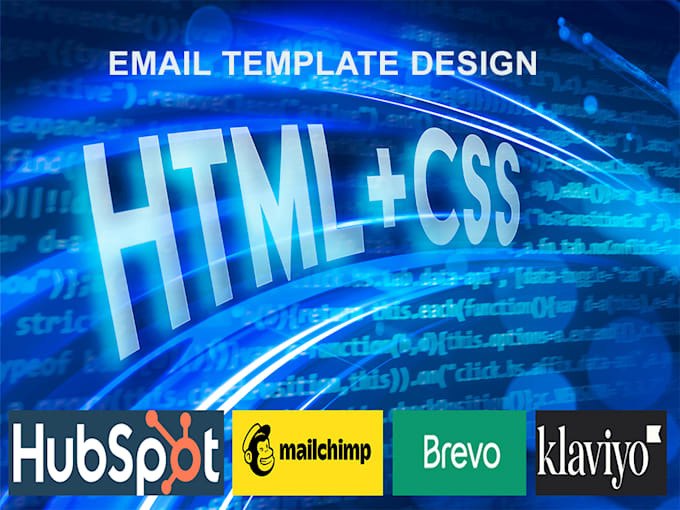 mail chimp newsletter template designer  specialist