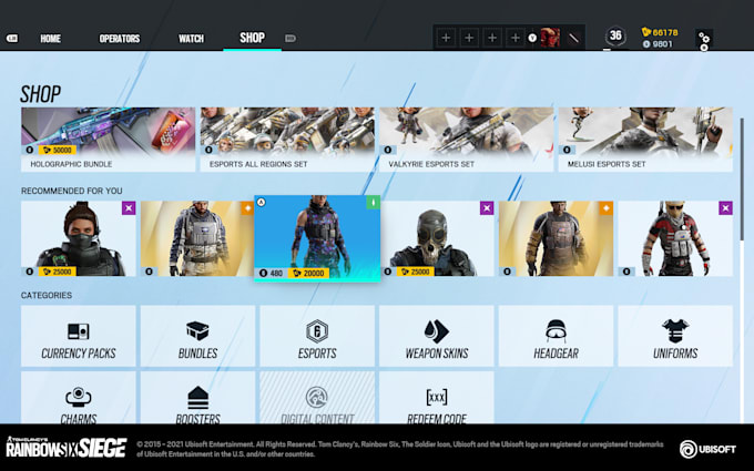 Design ui ux design, hud, menus, and animation for unity or unreal ...