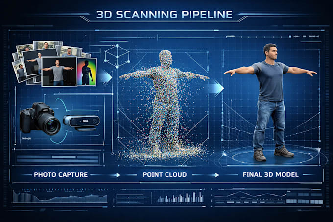 develop computer vision based 3d scanning 3d reconstruction