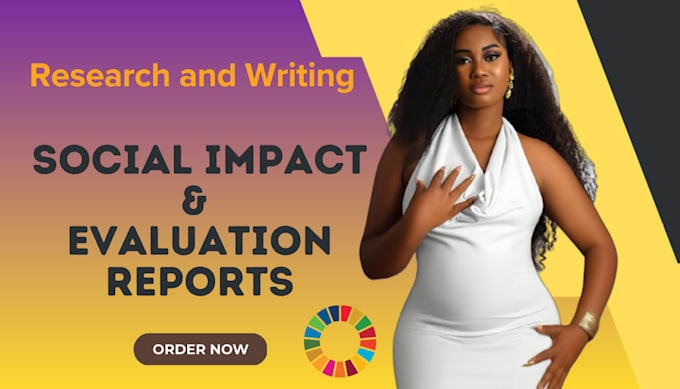 do data driven social impact and sdg evaluation reports for startups and ngos
