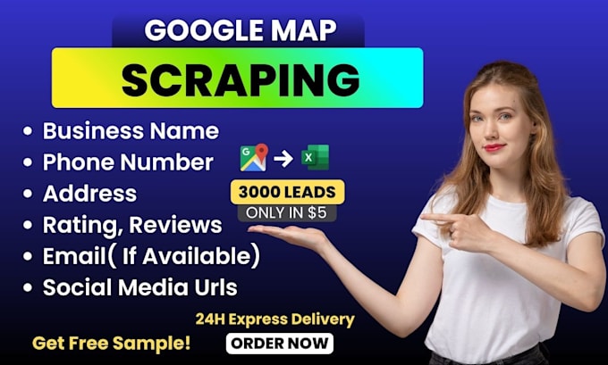 do google maps lead generation and business data scraping