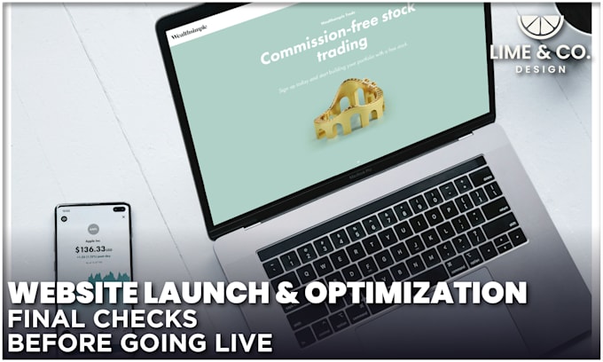 optimize and launch your wix website