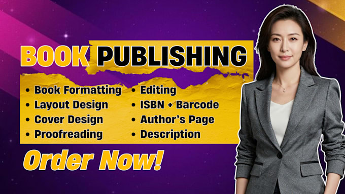 do book formatting, publishing, publish on amazon kdp and ingramspark