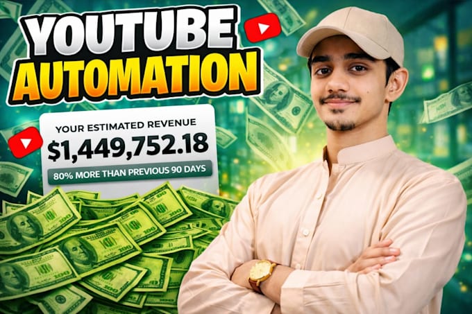 create youtube automation videos with professional scripts, visuals, and editing